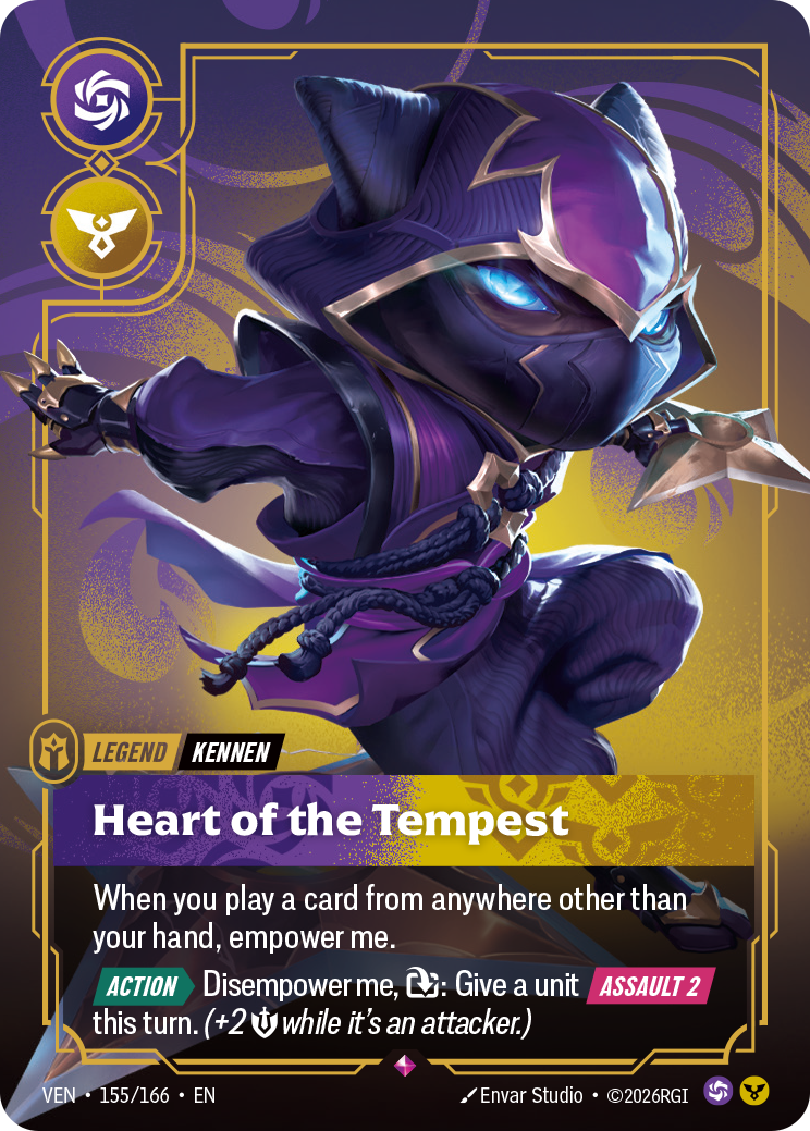 Heart of the Tempest VEN-155/166 Normal Riftbound card
