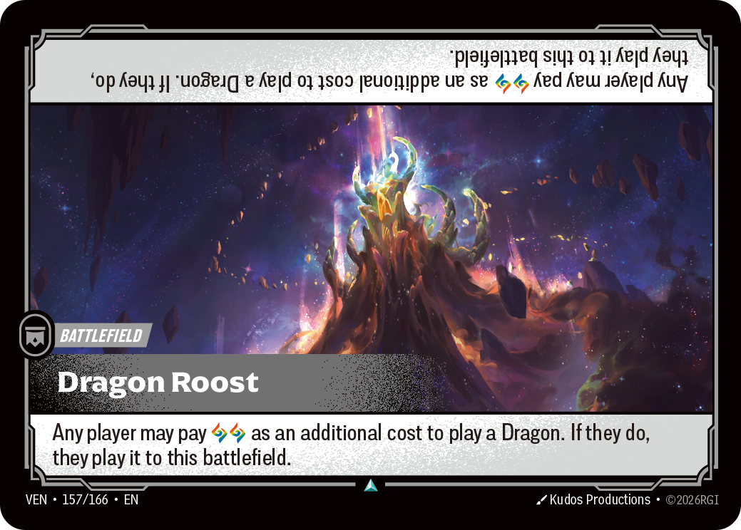 Dragon Roost VEN-157/166 Normal Riftbound card