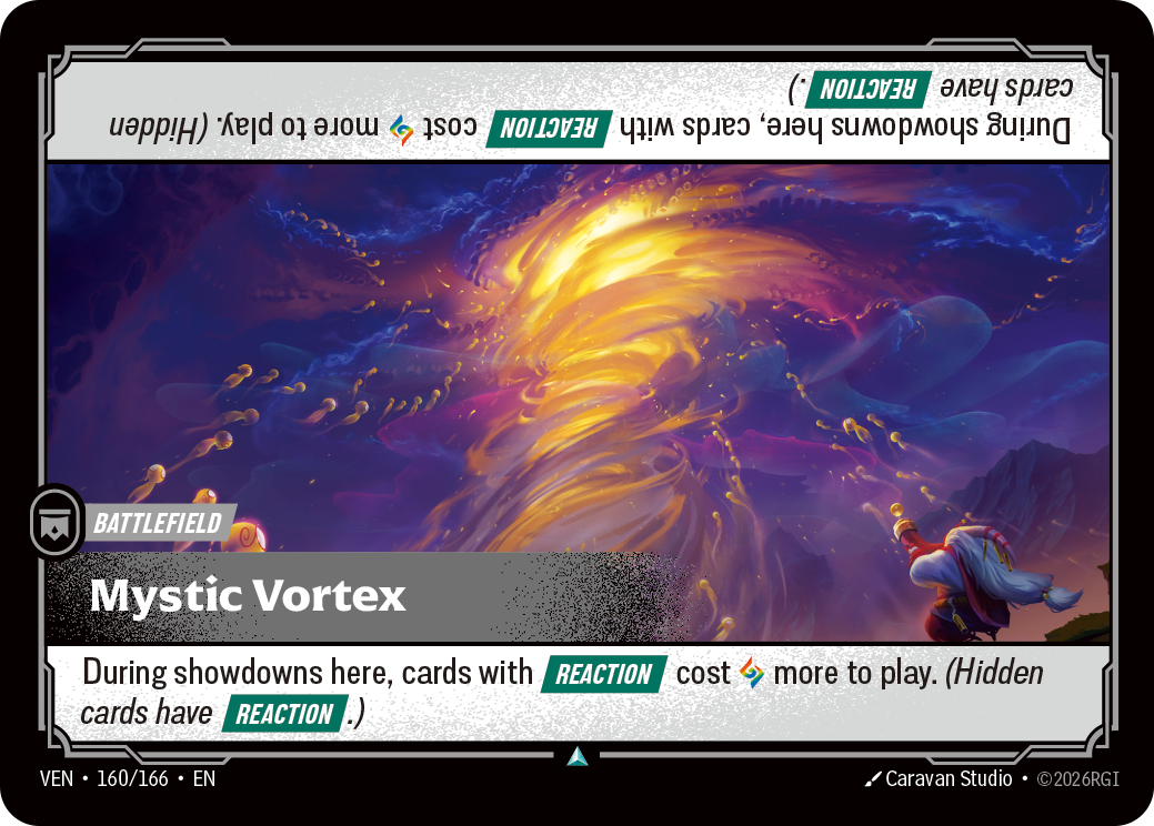 Mystic Vortex VEN-160/166 Normal Riftbound card