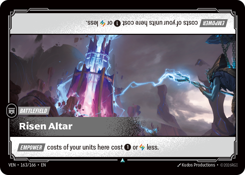 Risen Altar VEN-163/166 Normal Riftbound card