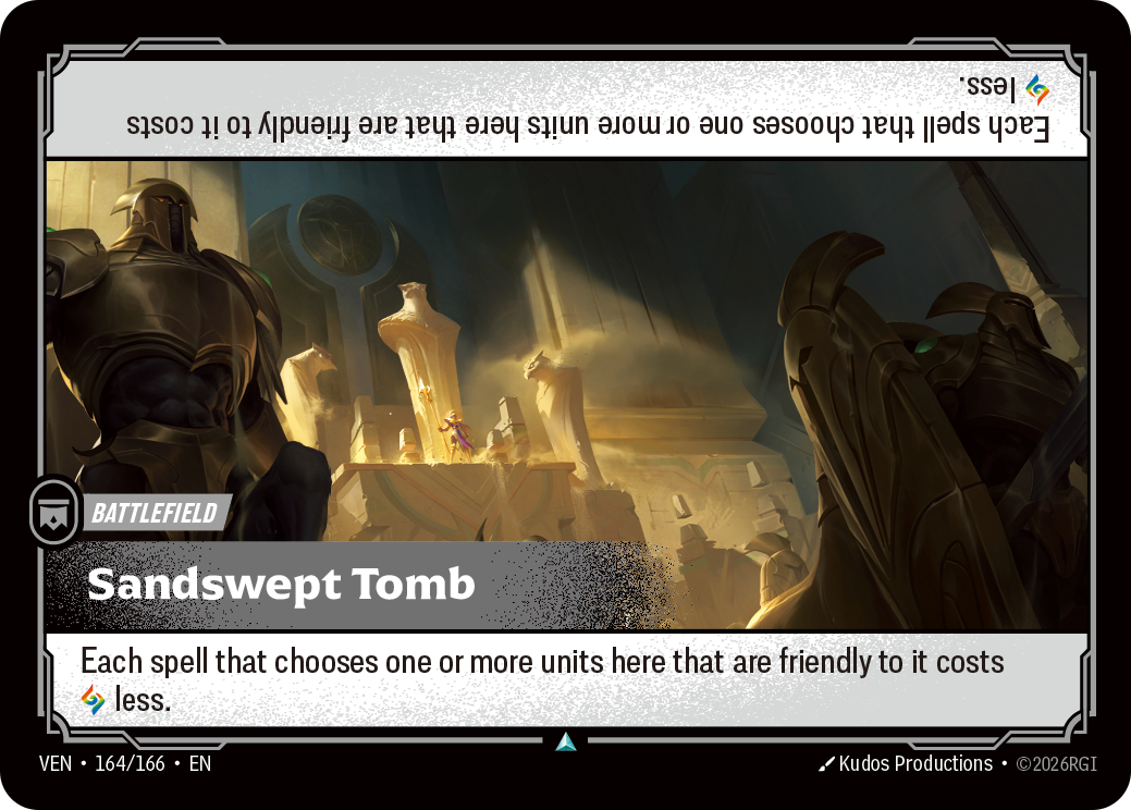 Sandswept Tomb VEN-164/166 Normal Riftbound card
