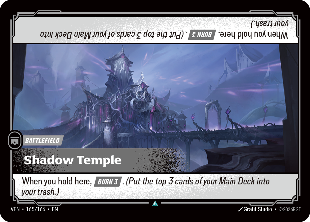 Shadow Temple VEN-165/166 Normal Riftbound card