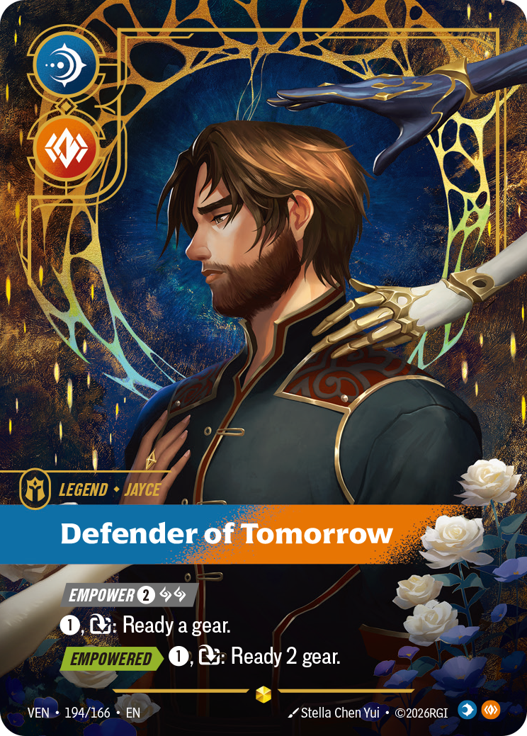 Defender of Tomorrow VEN-194/166 Alternate Art Riftbound card