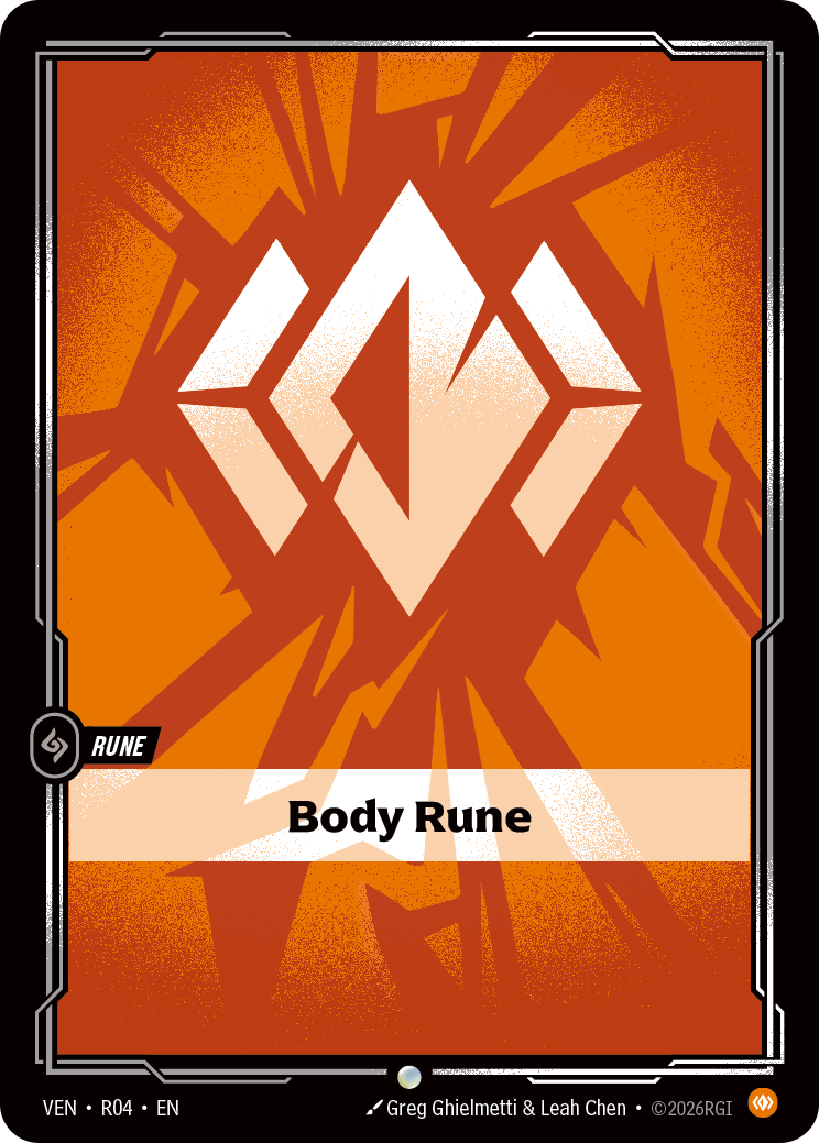 Body Rune VEN-R04 Normal Riftbound card