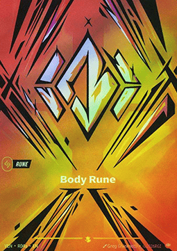 Body Rune VEN-R04a Alternate Art Riftbound card