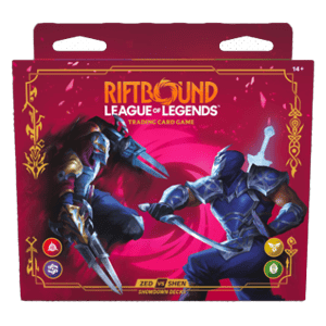 Zed vs Shen Showdown Decks Riftbound sealed product