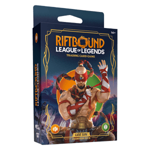 Lee Sin Champion Deck Riftbound sealed product