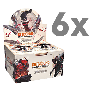 Spiritforged Booster Box Case Riftbound sealed product